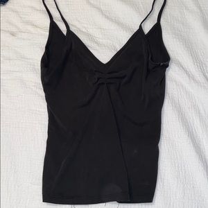 Black tight tank top